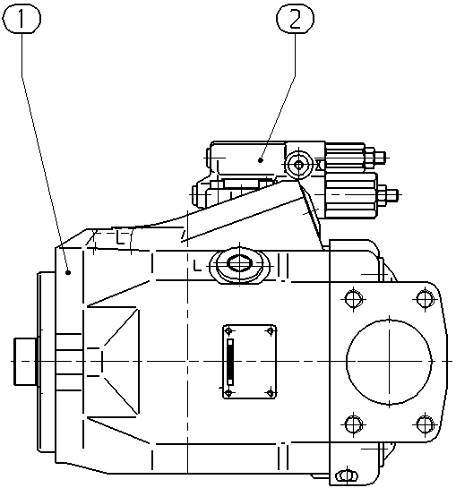 AL A10V O 85 DFR1/52R-VUC62N00 -S2699 — Zeichnung