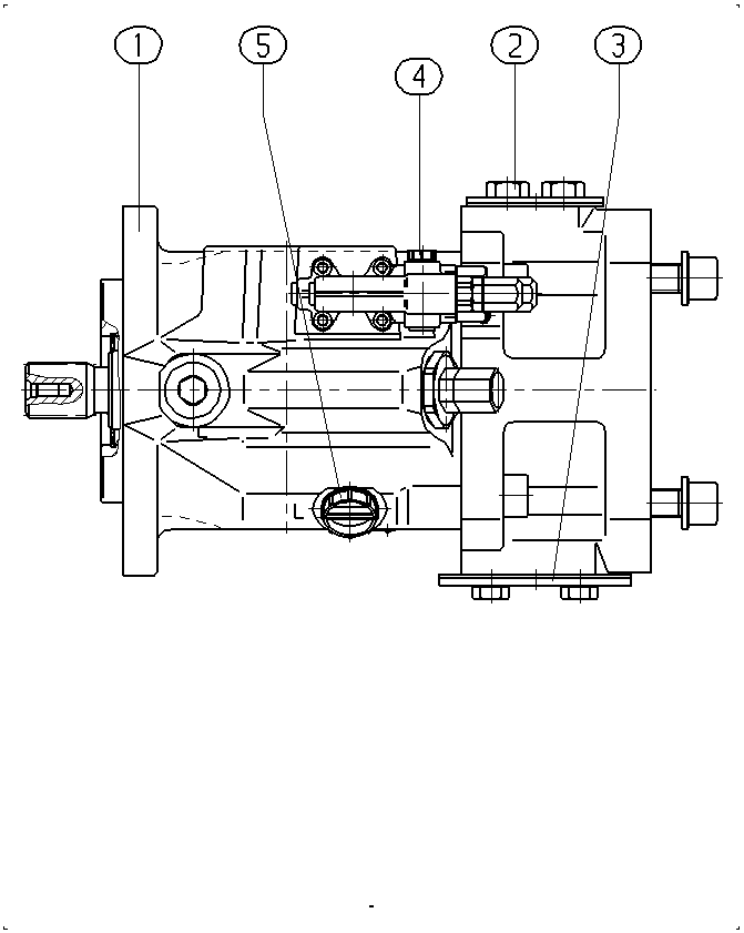 AL A10V O 85 DFR1/52R-PUC12K68 -SO 97 — Zeichnung