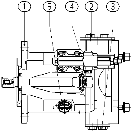 AL A10V O 28 DFR1/52L-VSC12K01 -S1405 — Zeichnung