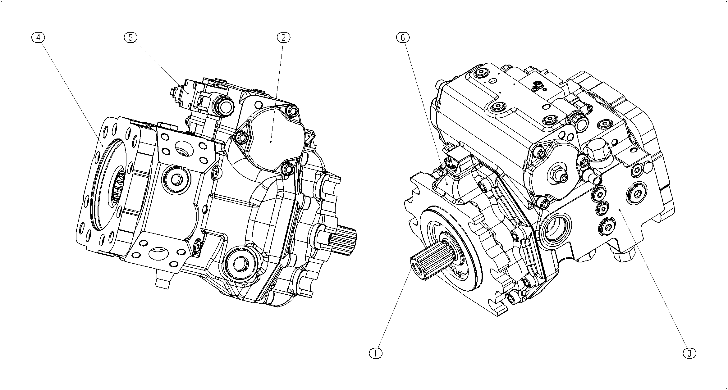 A4VG145EP1DPR00/40MRND6T11FD4T1AS00-0 — Zeichnung