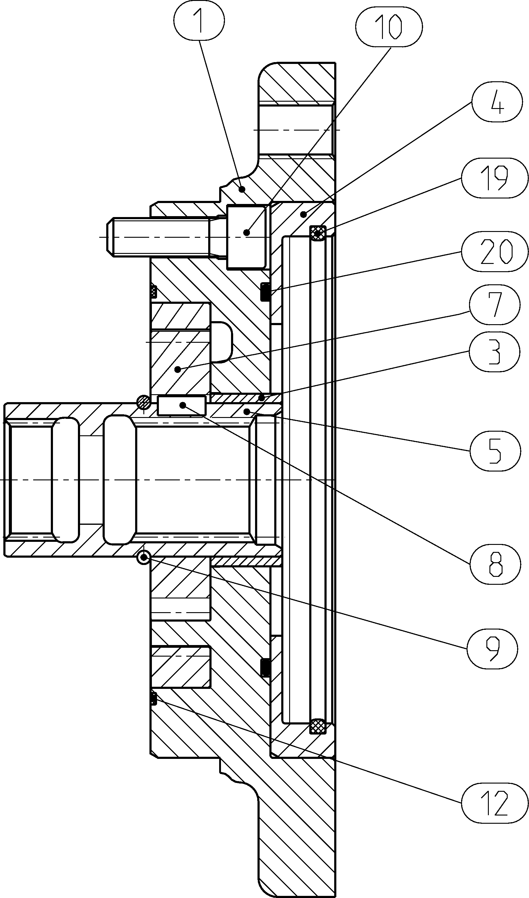 INTERNAL GEAR PUMP — Zeichnung