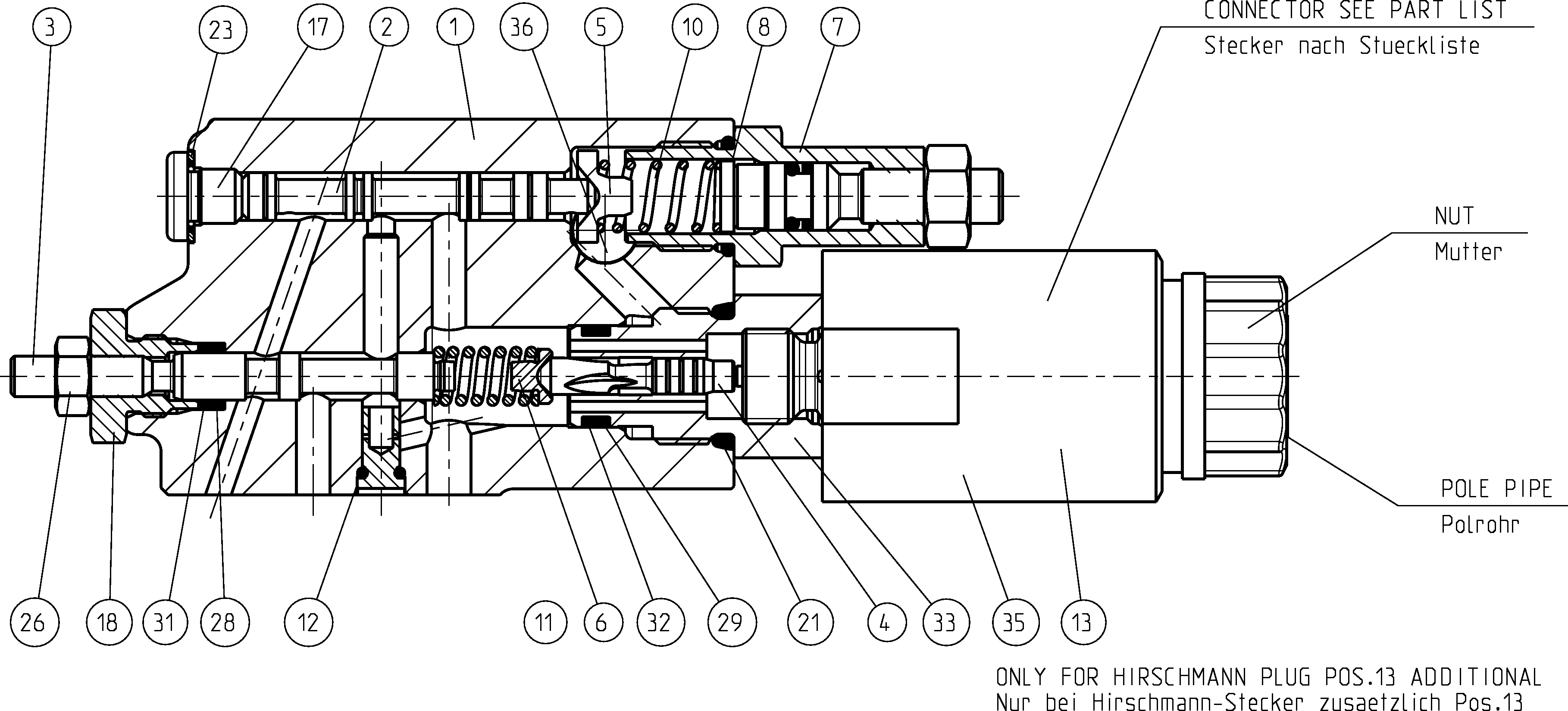 CONTROL VALVE — Zeichnung