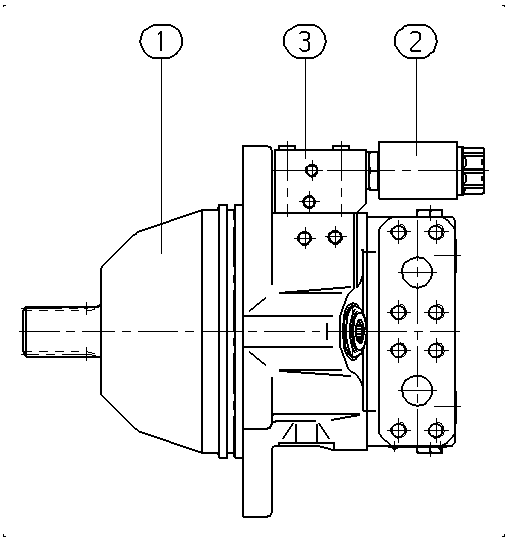 AA10VE63EZ1/52W1-VRF10N007 — Zeichnung