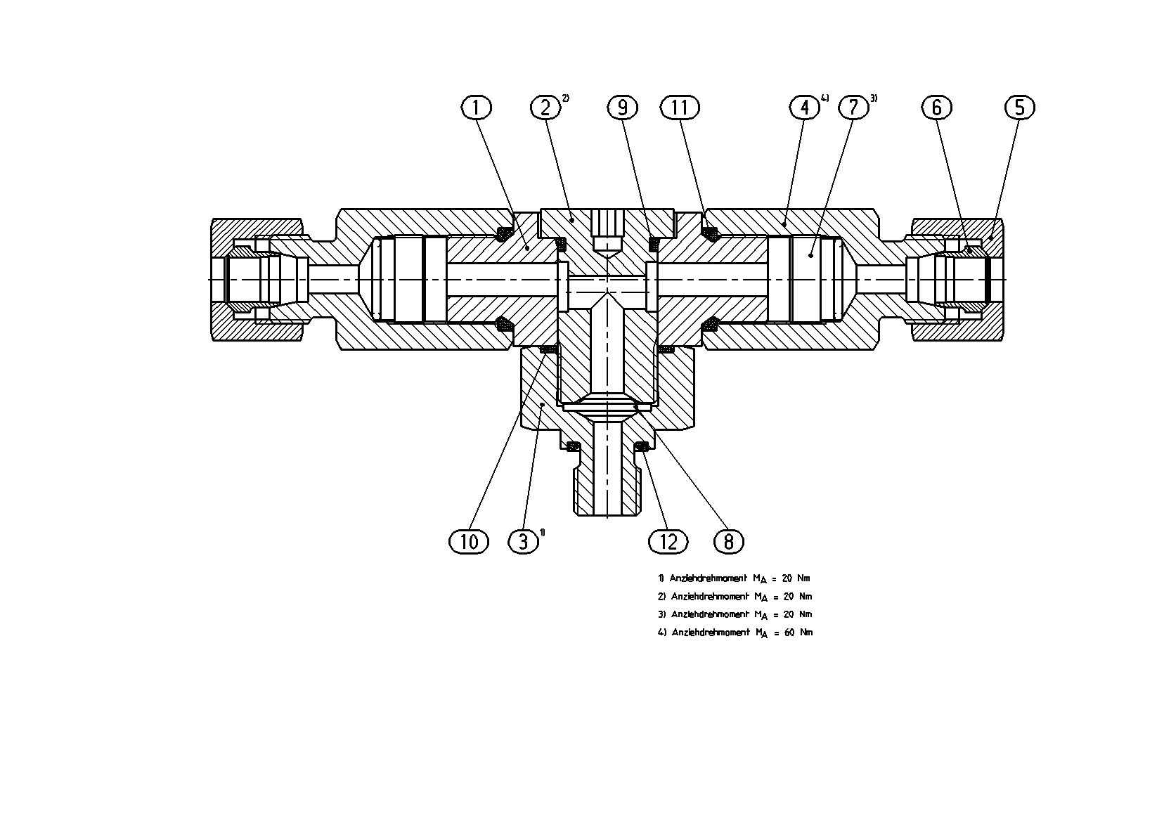ANTI-CAVITATION CHECK VALVE — Zeichnung