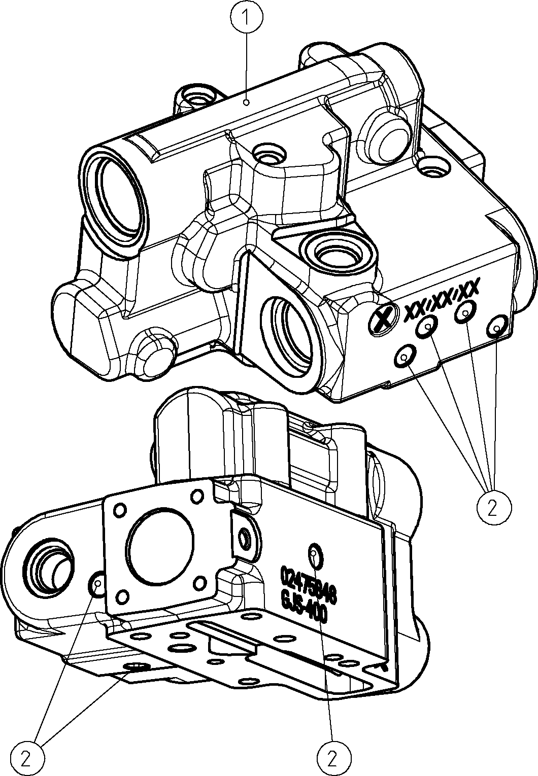 VALVE HOUSING — Zeichnung