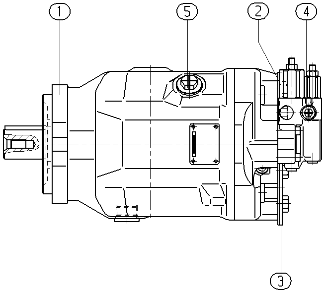 AP A10V O 45 DFR1/31R-VSC61N00 -S1708 — Zeichnung