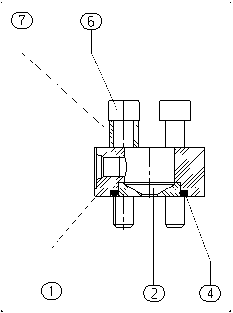 ORIFICE FLANGE — Zeichnung