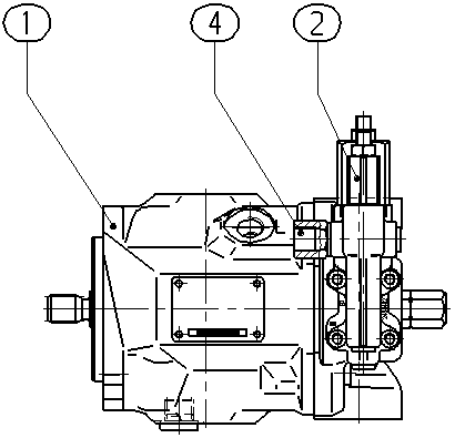 A A10VSO 18 DRG /31R-VUC12N00 -SO 13 — Zeichnung