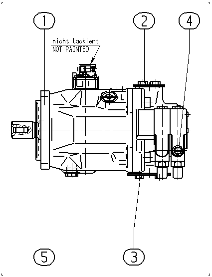 APA10VO140DFR1/31R-VSD12K00-S2011 — Zeichnung