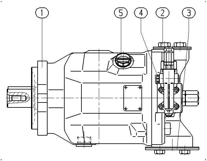 ALAA10VSO100DFR1/31R-PKC62N00 — Zeichnung