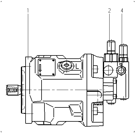 A A10V O 28 DFR1/31R-PSC11N00 -SO379 — Zeichnung