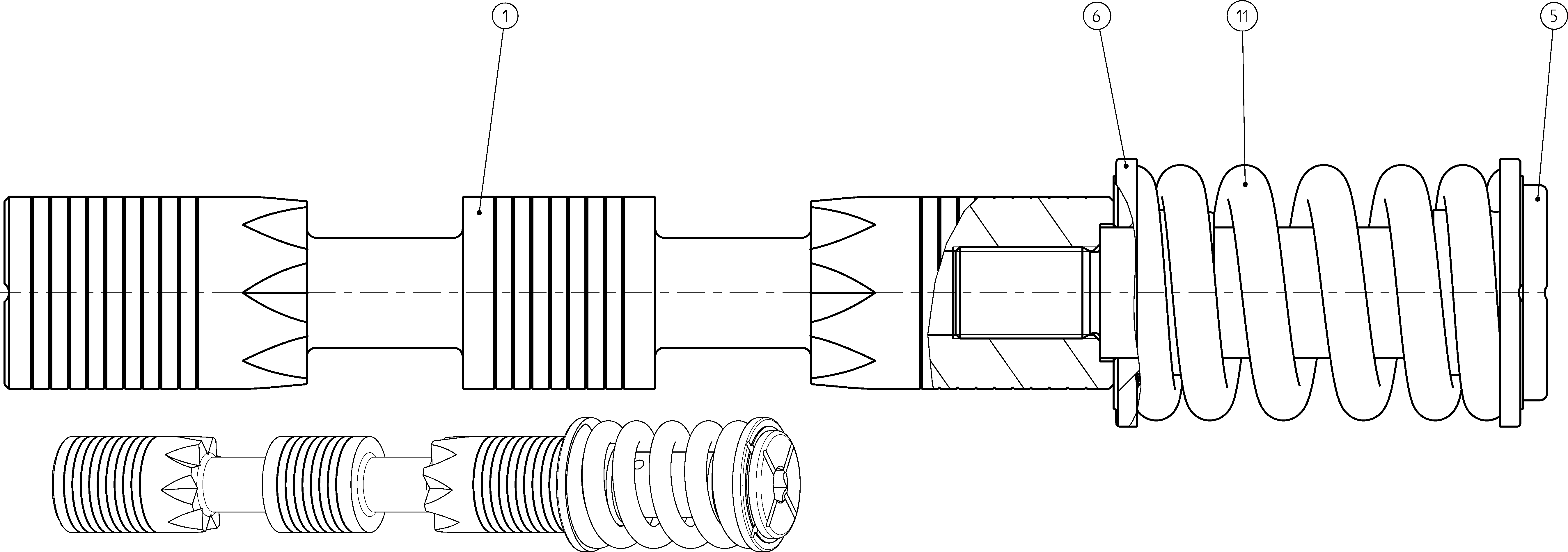 BRAKE PISTON — Zeichnung