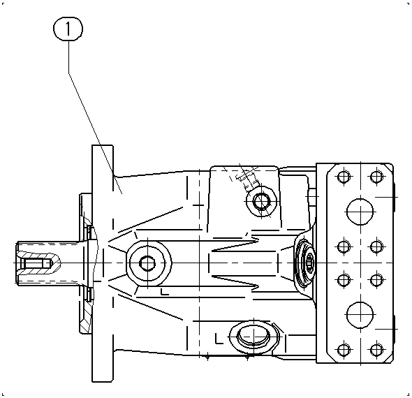 A A10V M 63 DG /52W1-VRC60N000 — Zeichnung