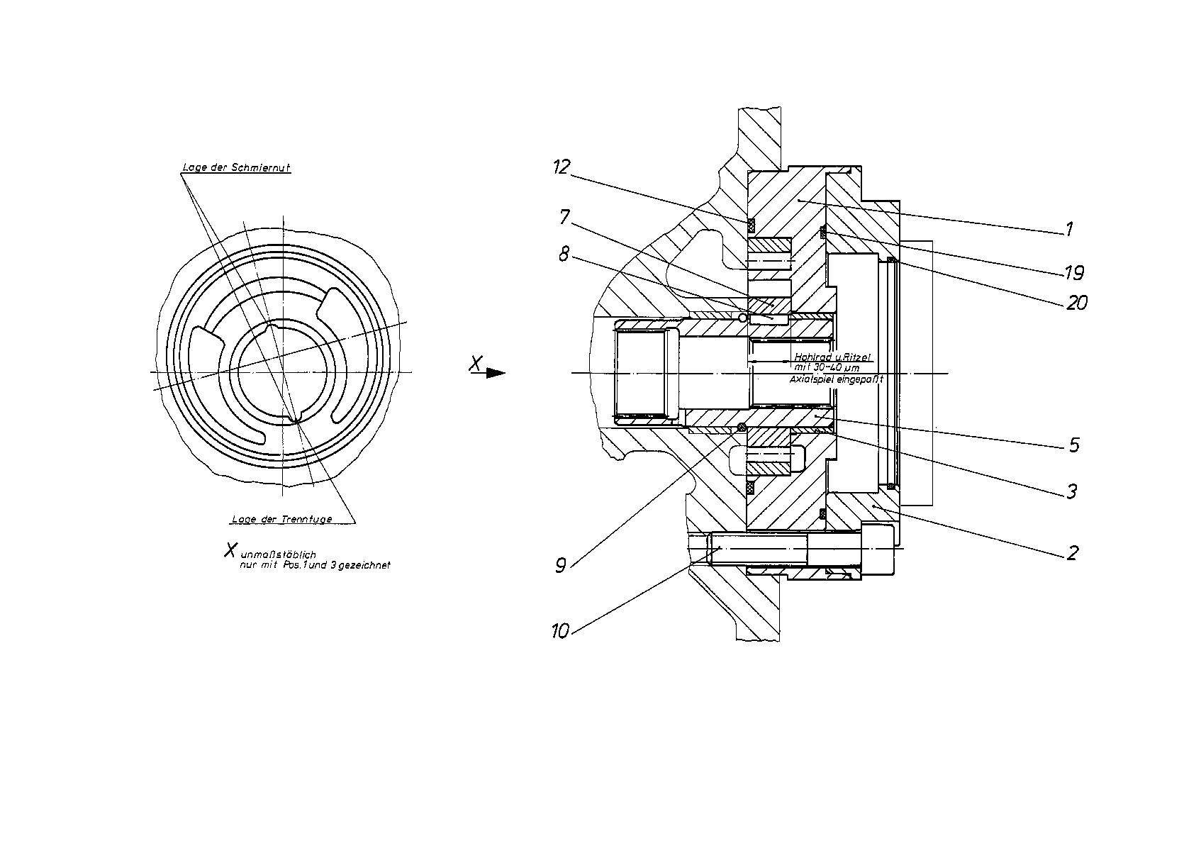 INTERNAL GEAR PUMP — Zeichnung