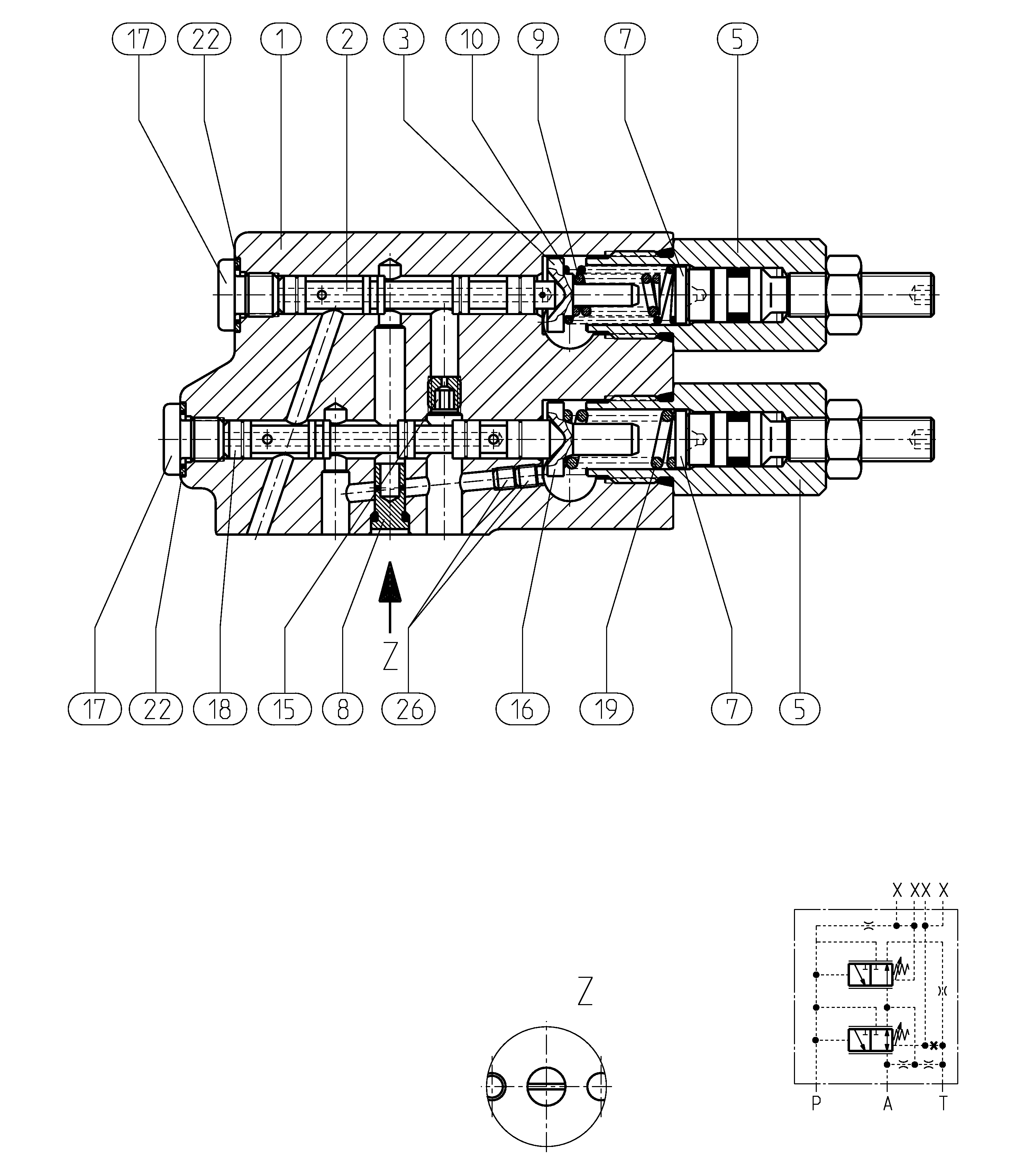 CONTROL VALVE — Zeichnung