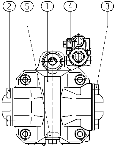 AL A10V O 28 DFR1/52L-VSC12N00 -S2437 — Zeichnung