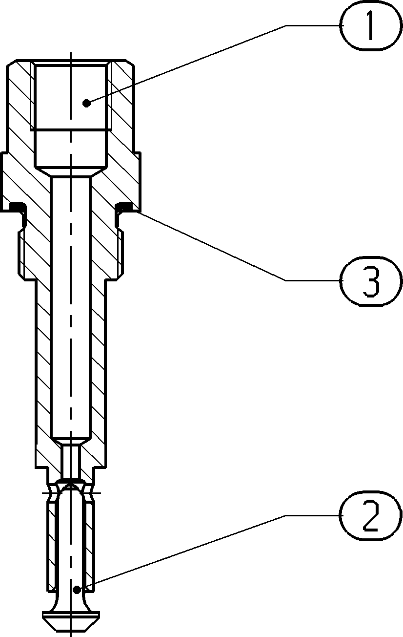 SHUTTLE VALVE — Zeichnung