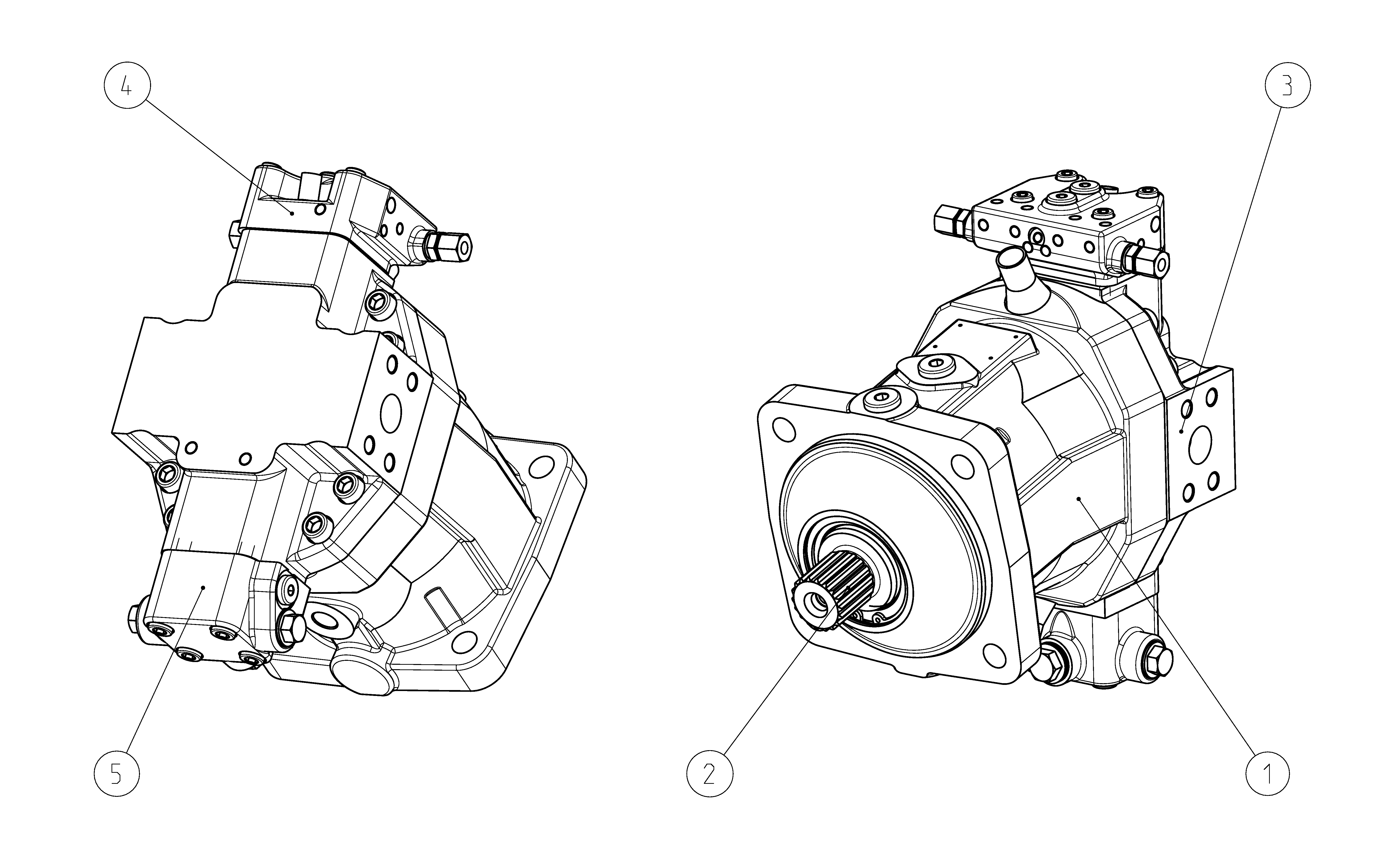 A6VM107DA1/63W-PZB02700B — Zeichnung