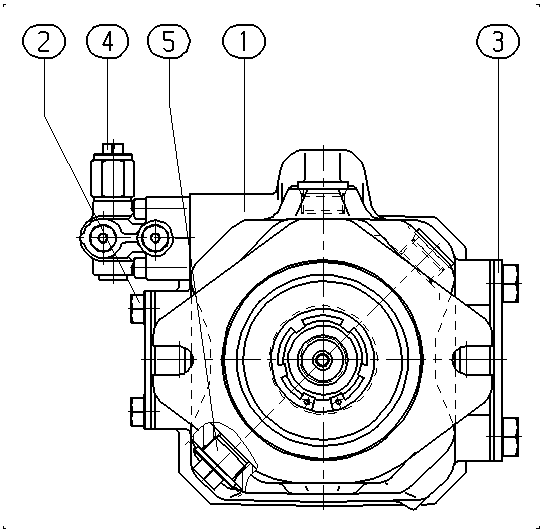 AL A10V O 60 DFR1/52R-VUC12N00 -S1583 — Zeichnung