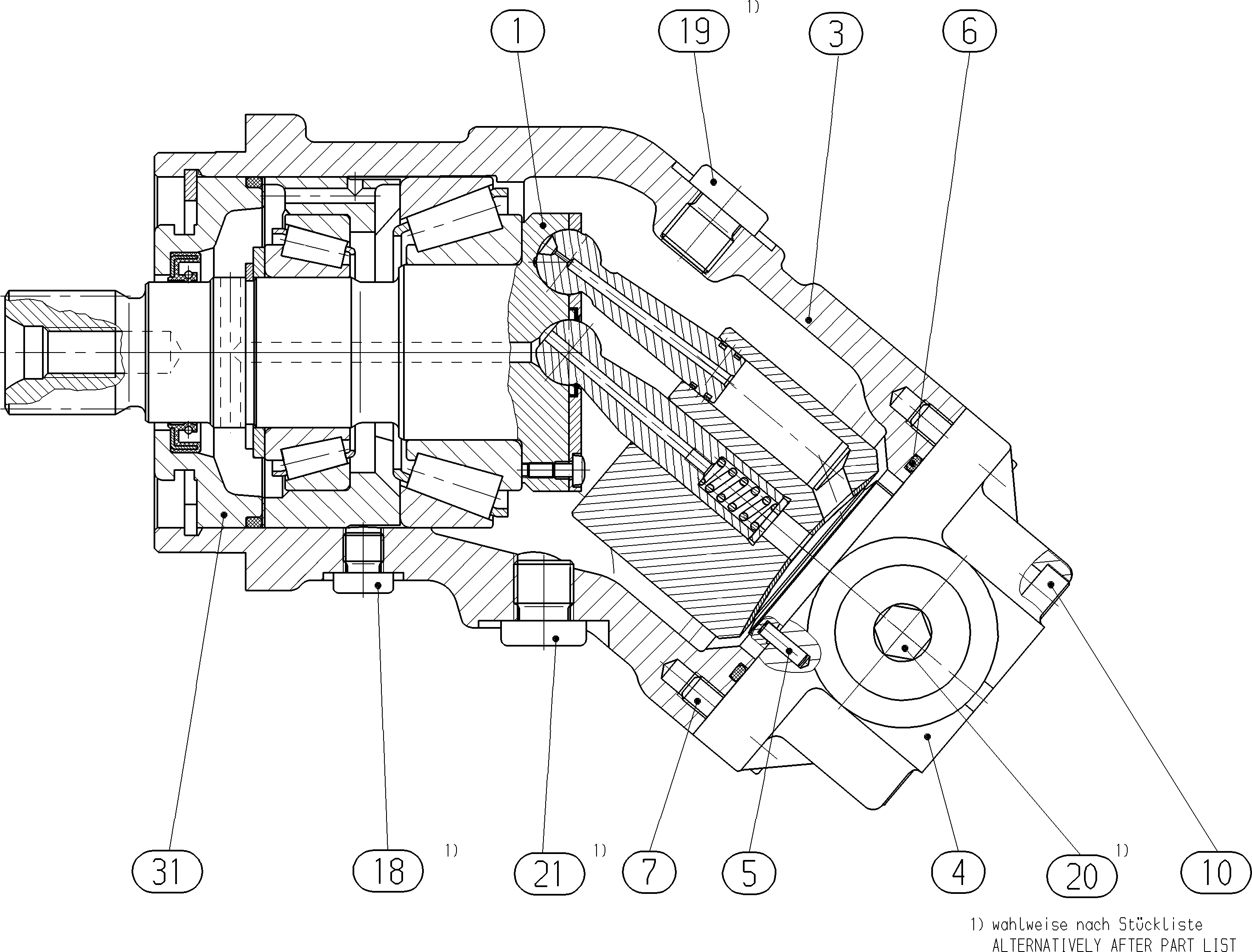 AXIAL-PISTON PUMP — Zeichnung