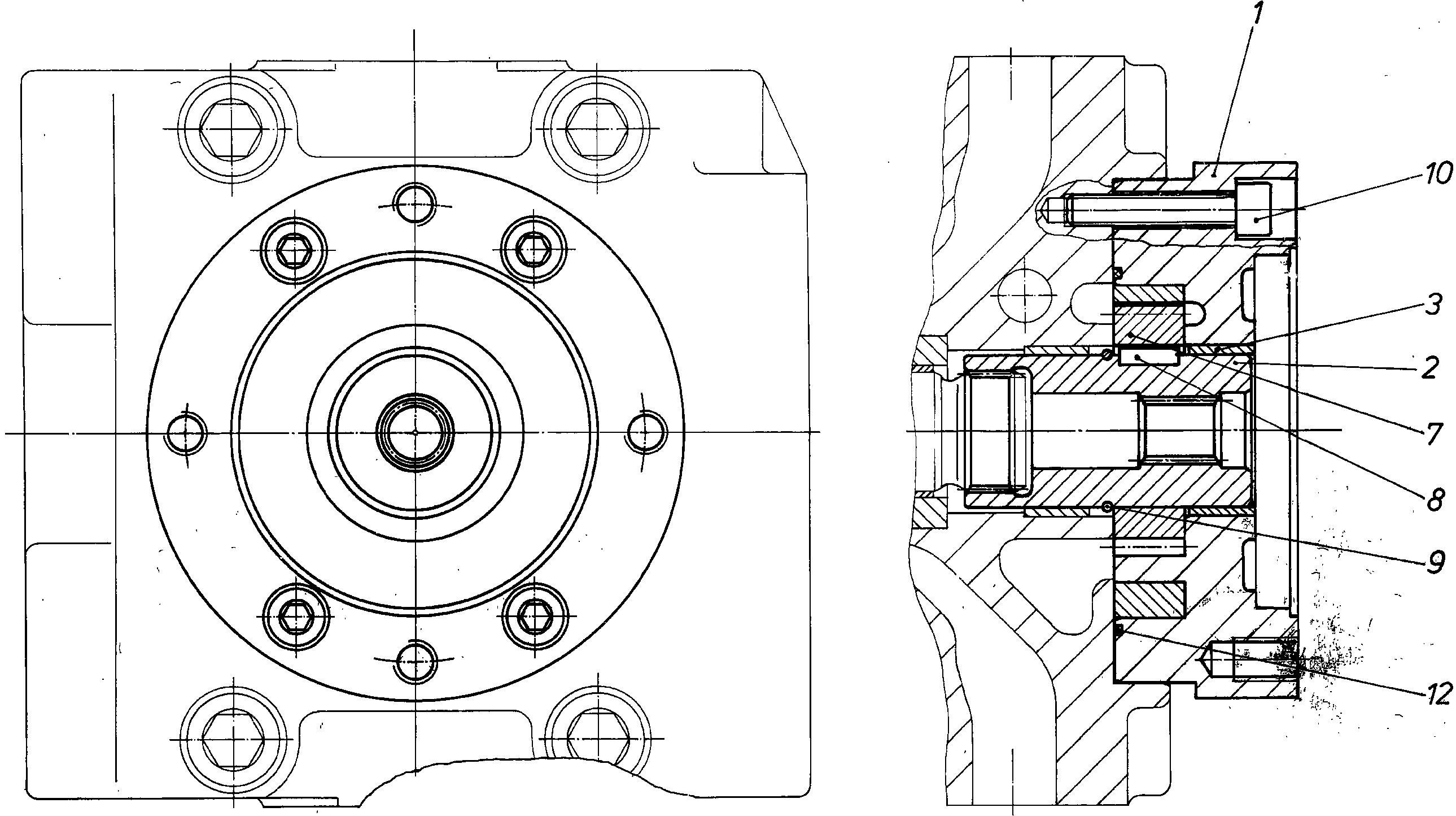 INTERNAL GEAR PUMP — Zeichnung