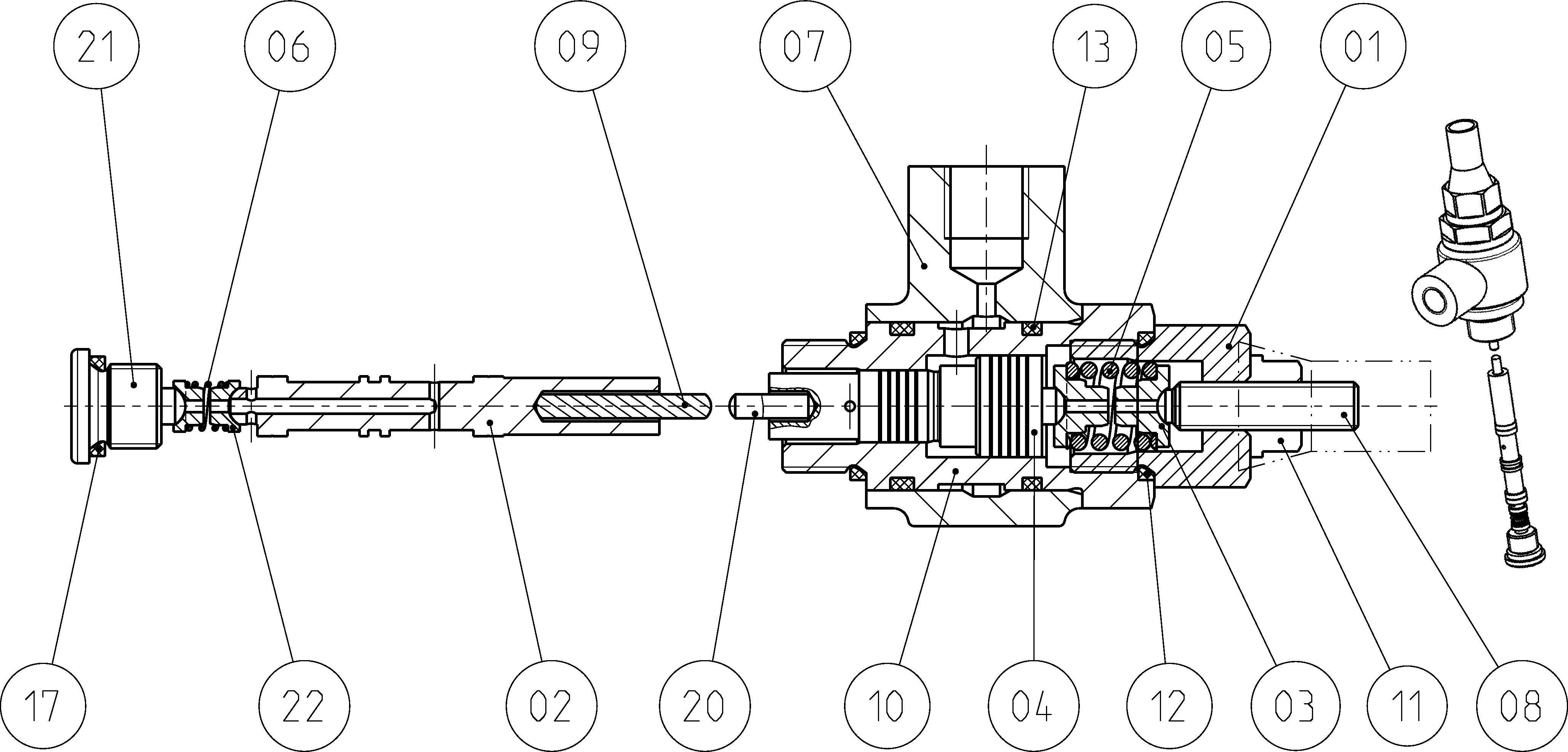 CONTROL ELEMENT — Zeichnung