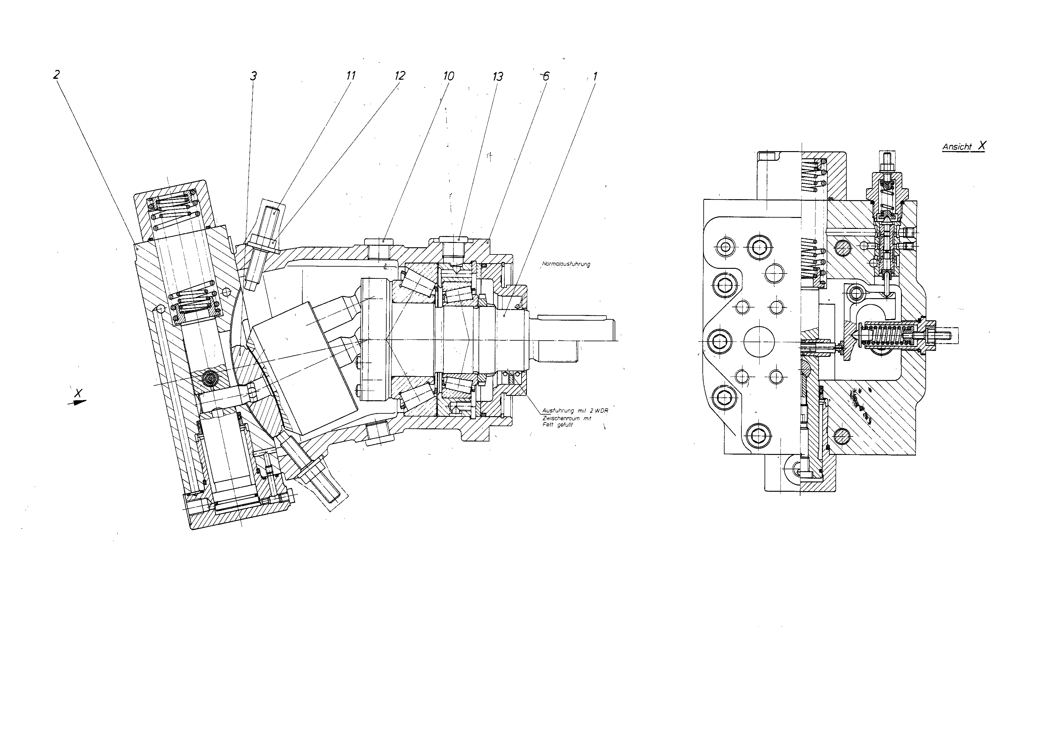 V-PUMPEA7V080LRD/60R-PZB01*G* — Zeichnung
