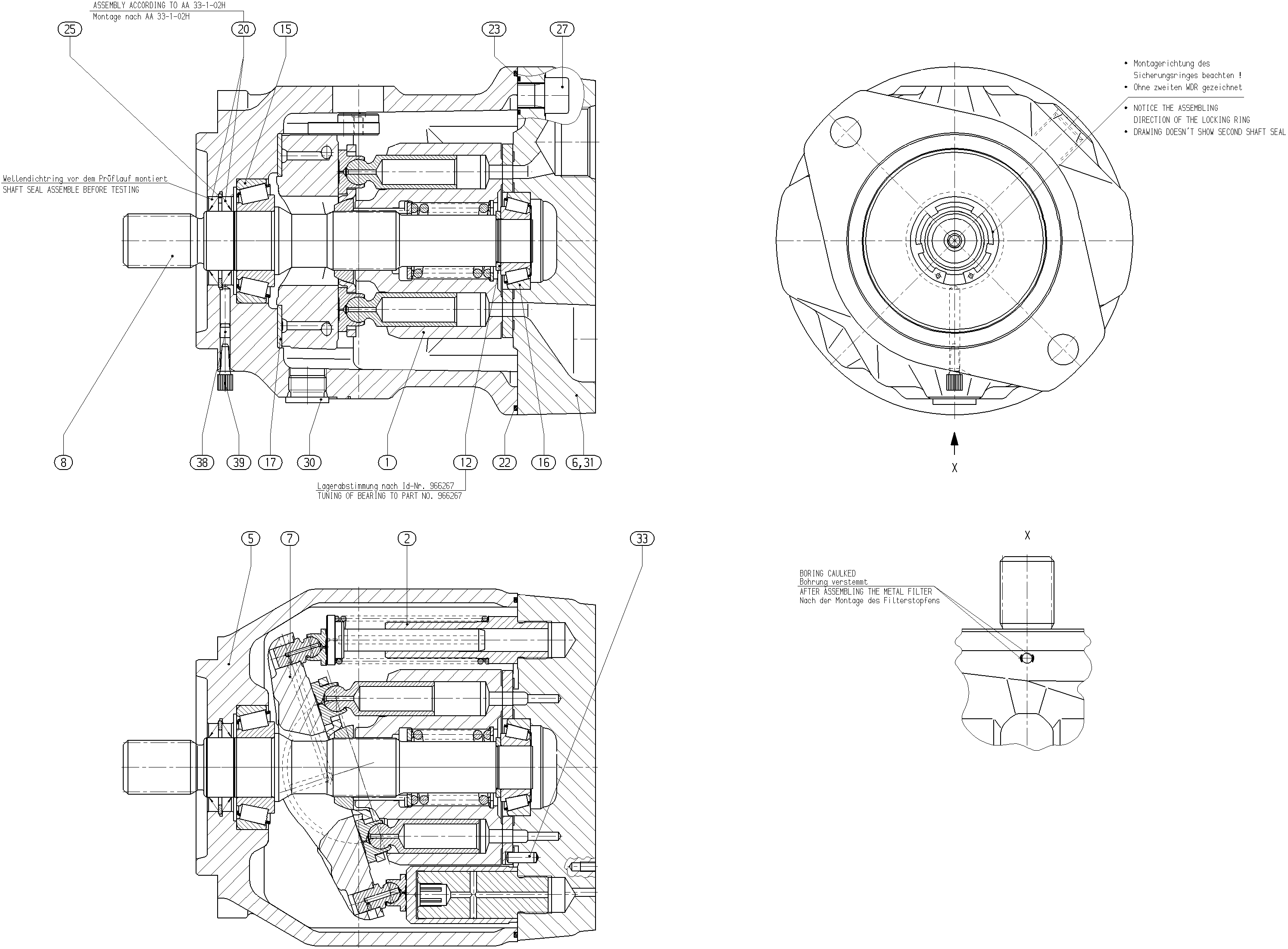 GH A10V O 74 OV /31R-VUC59N00 LR -S2536 — Zeichnung