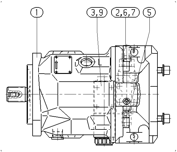 A A10V O 71 DR /31L-PSC92K01 -SO108 — Zeichnung