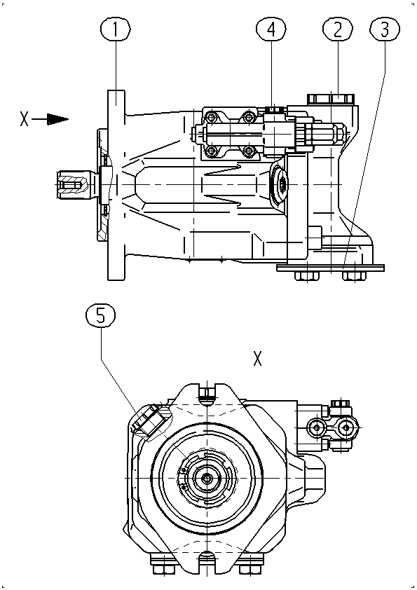 AL A10V O 60 DFR1/52R-VUC73N00 -S1792 — Zeichnung