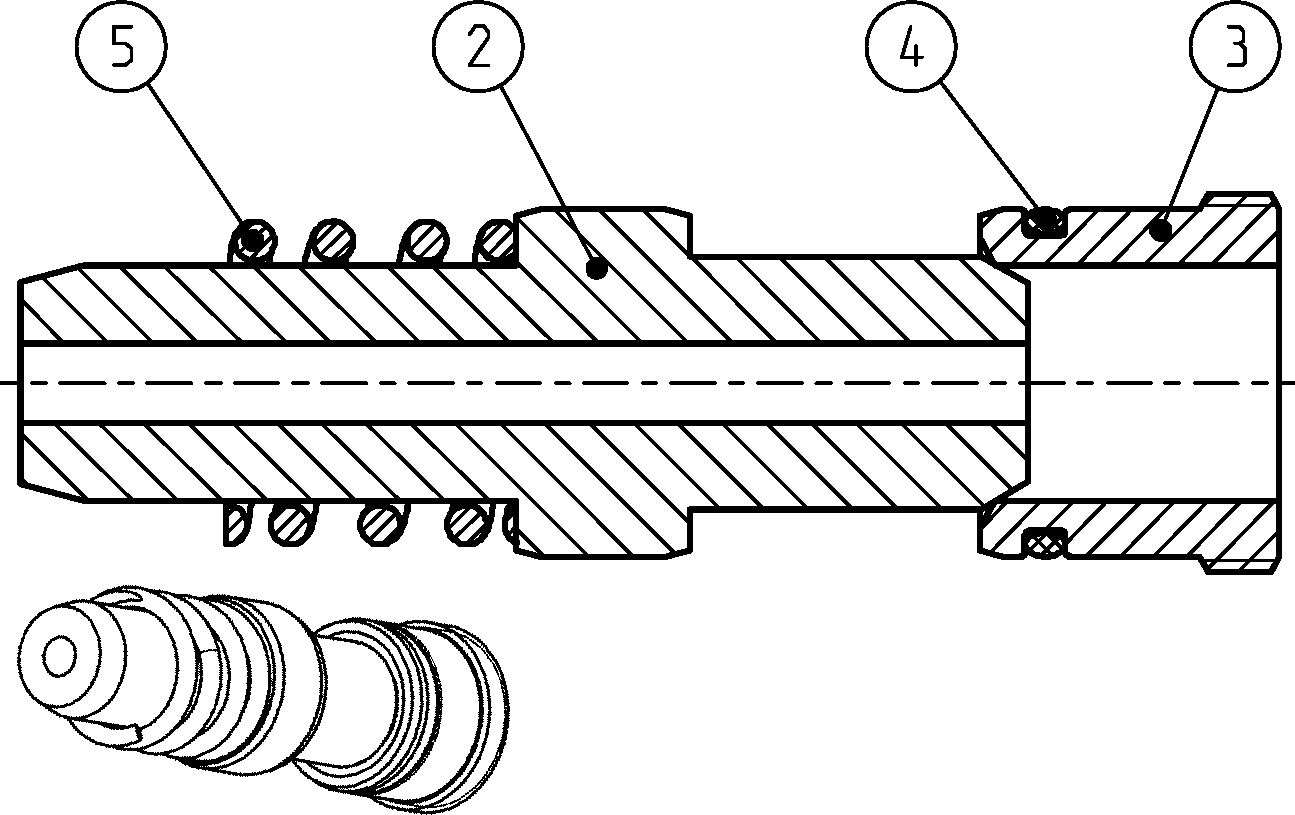 COLD-START VALVE — Zeichnung