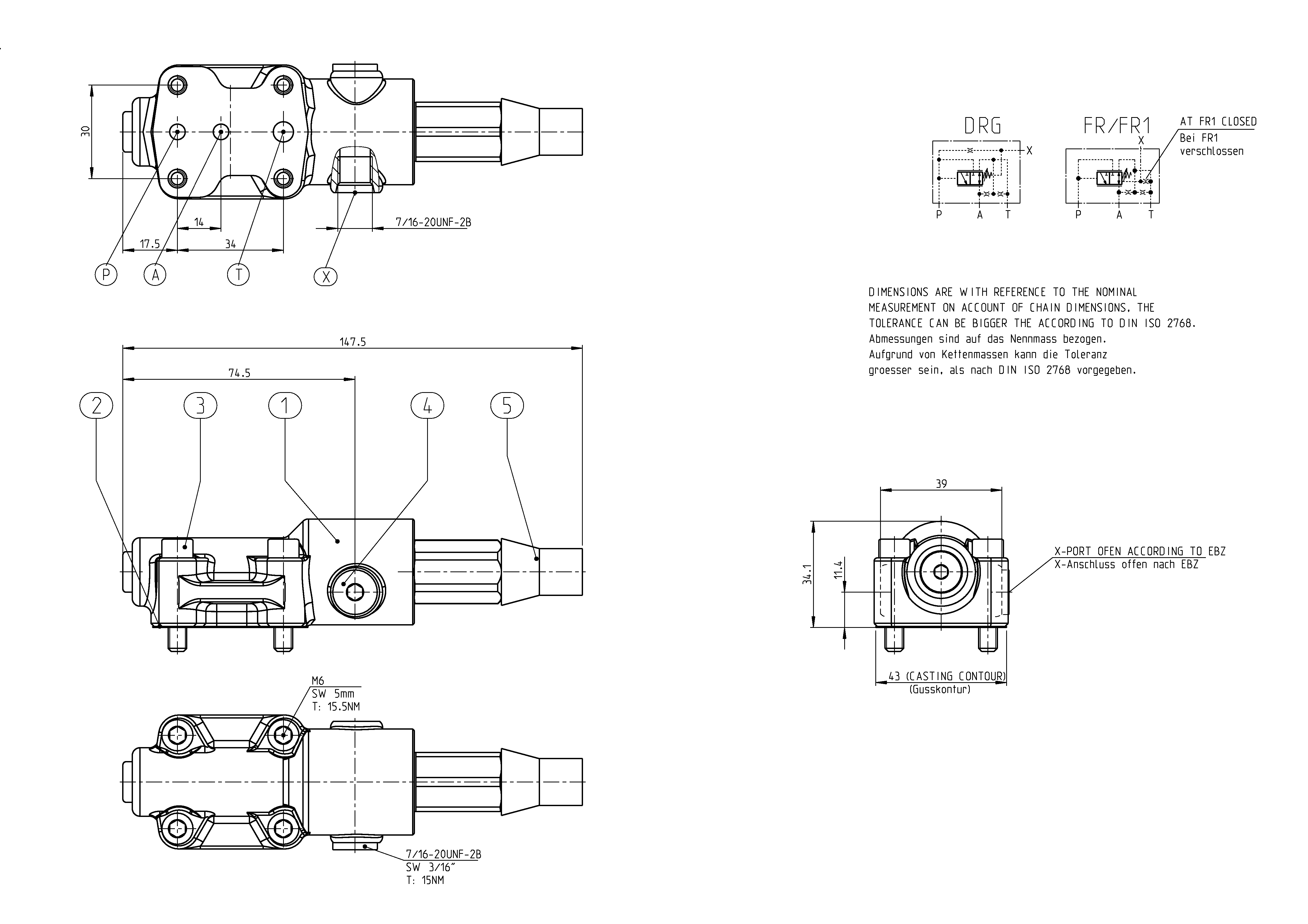 CONTROL VALVE — Zeichnung