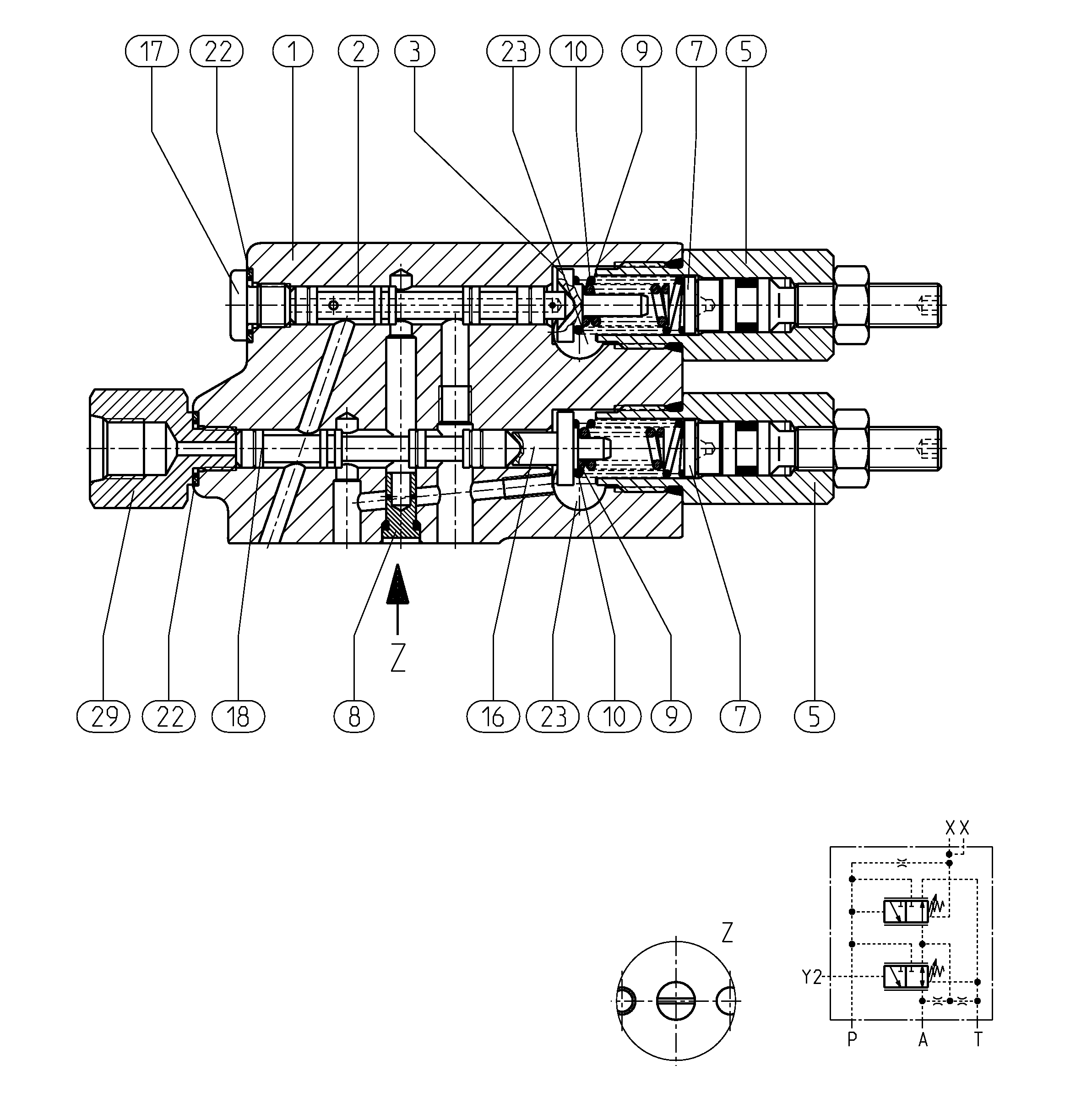 CONTROL VALVE — Zeichnung
