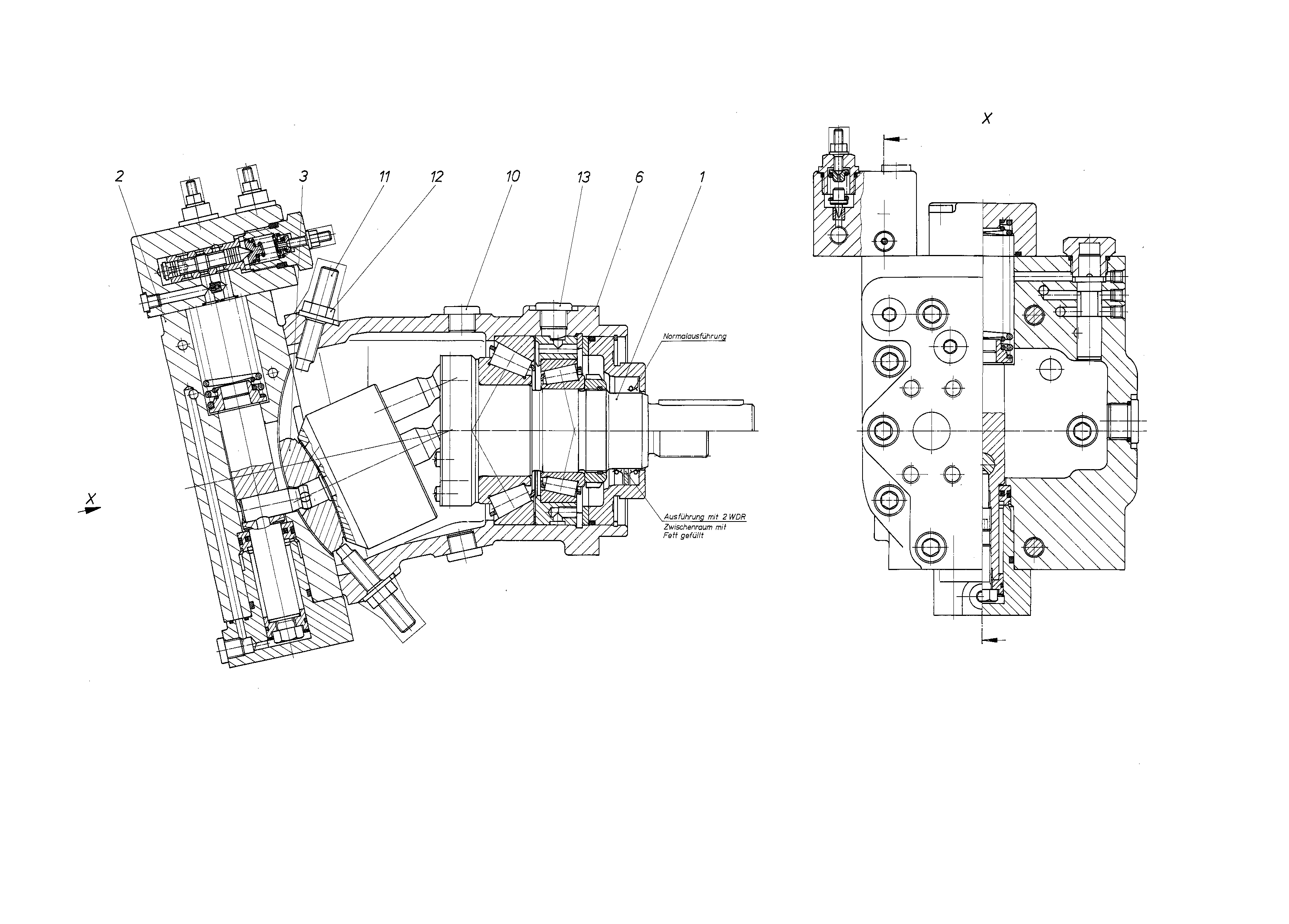 A7VO107DRS/61R-DZB01-S — Zeichnung