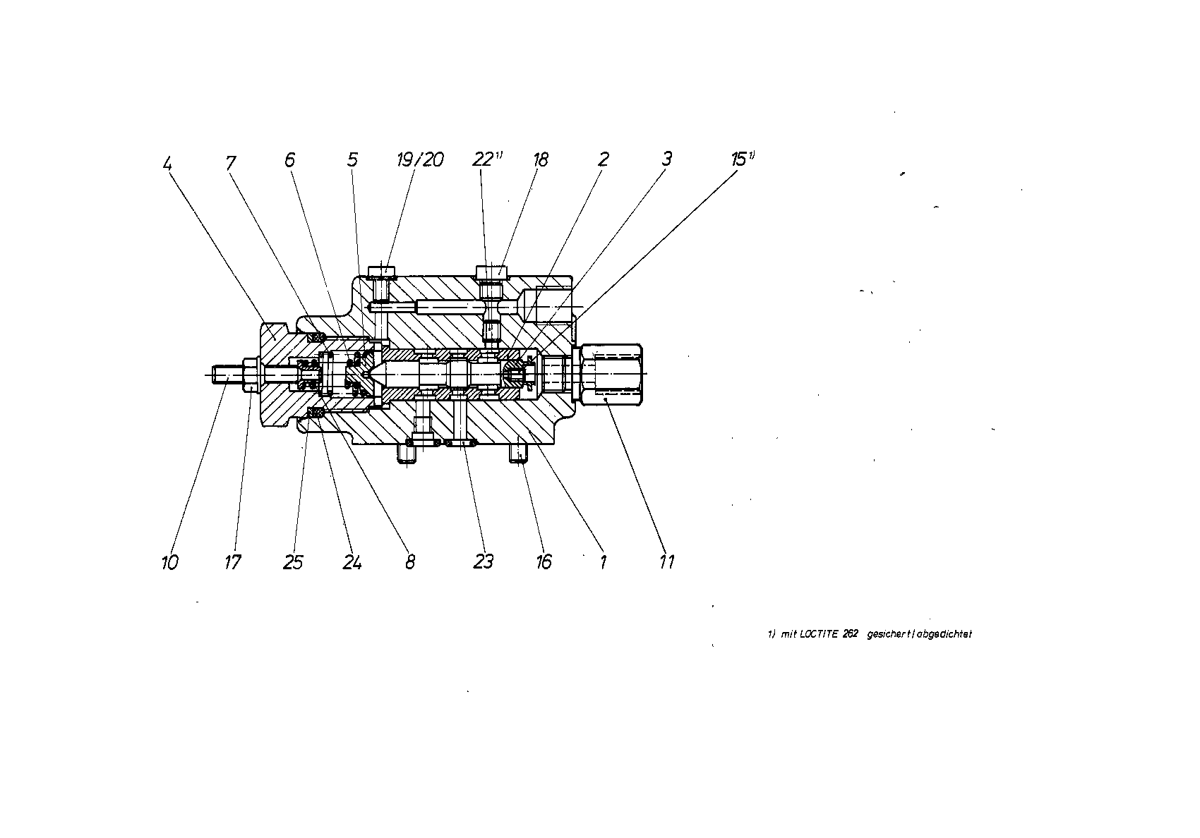 SEQUENCE VALVE — Zeichnung