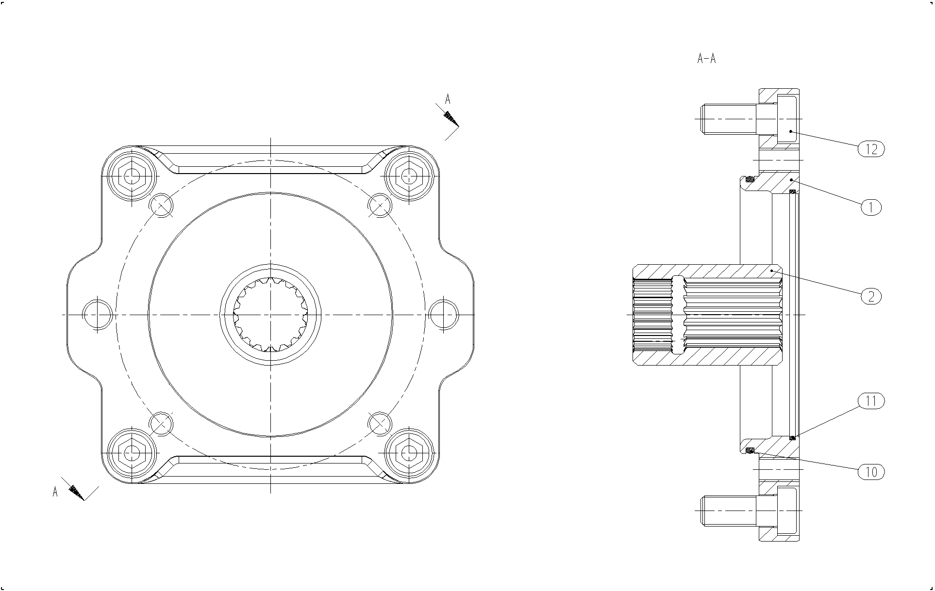 BELL HOUSING — Zeichnung