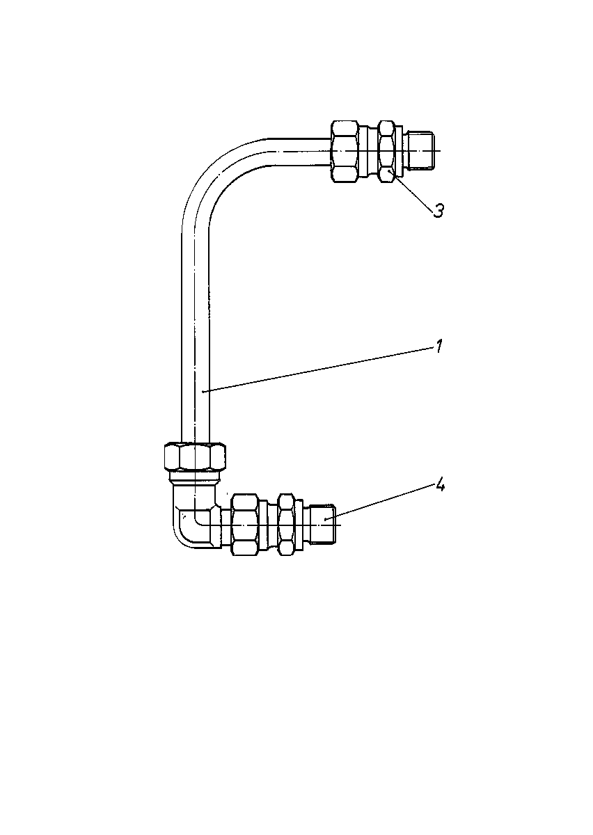 HYDRAULIC LINE — Zeichnung