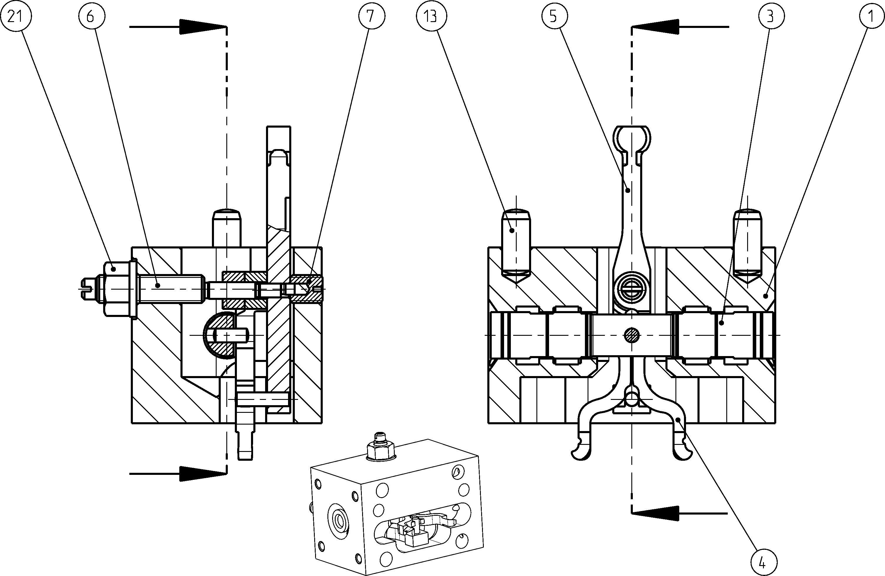 CONTROL HOUSING — Zeichnung