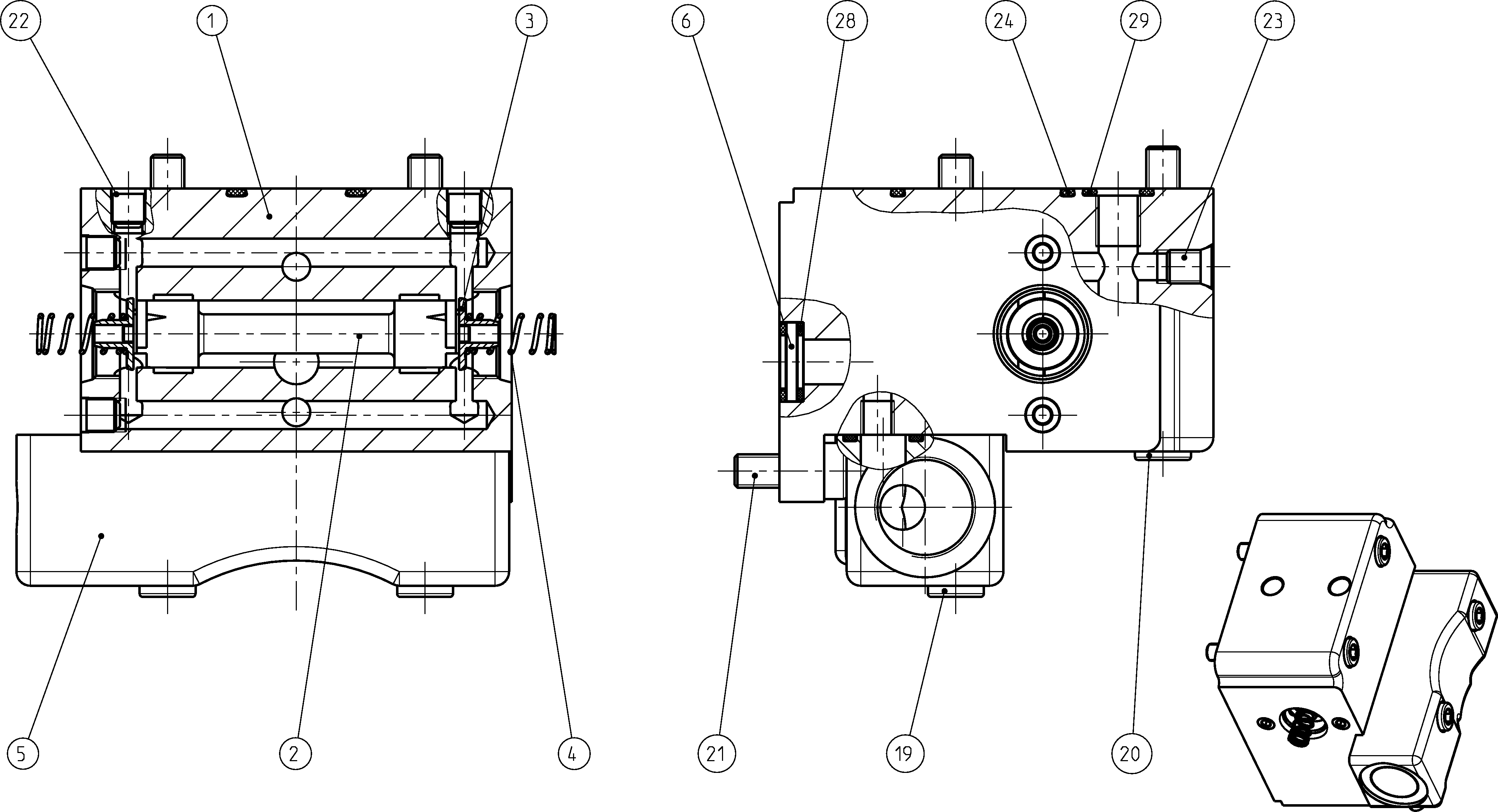 VALVE HOUSING — Zeichnung