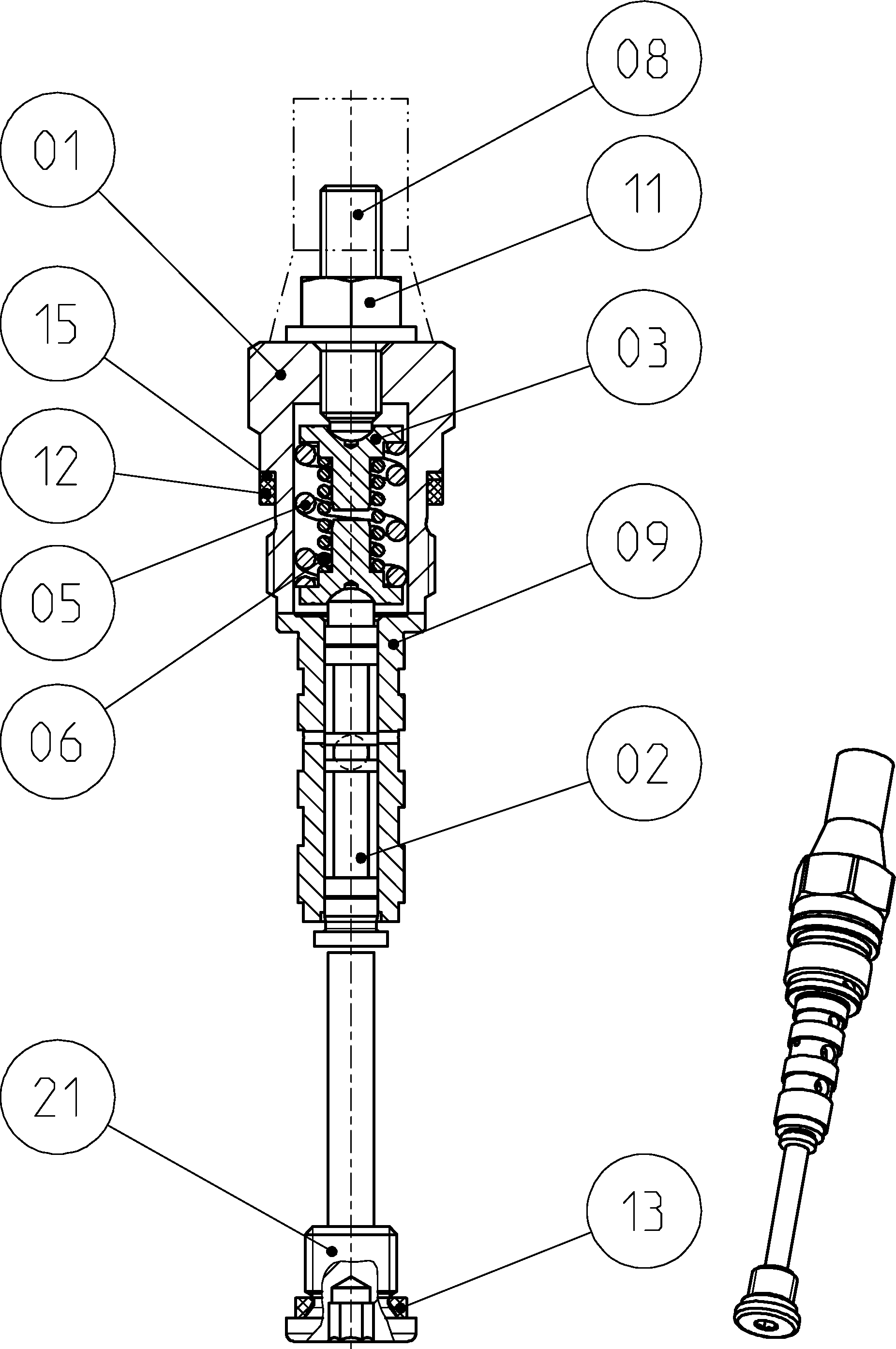 CONTROL ELEMENT — Zeichnung