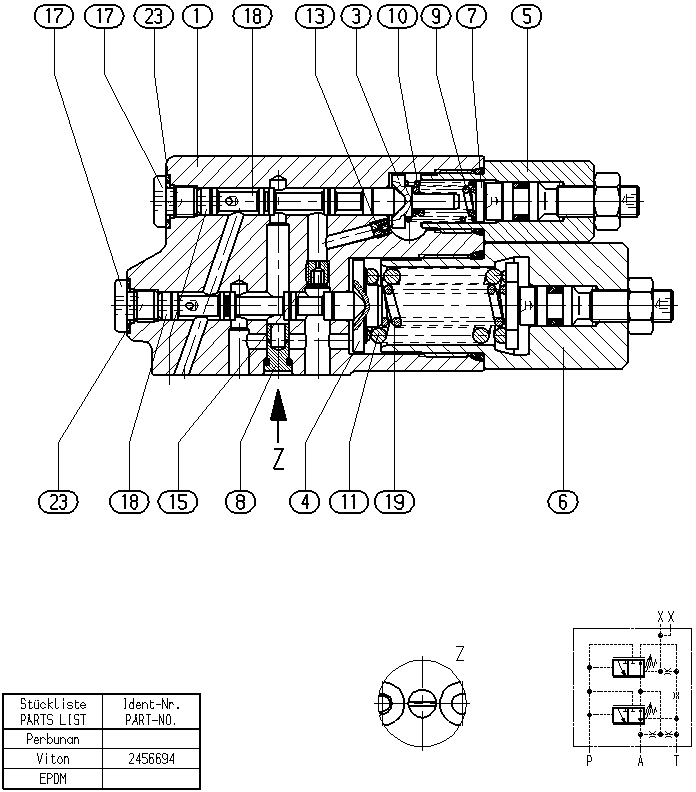 CONTROL VALVE — Zeichnung