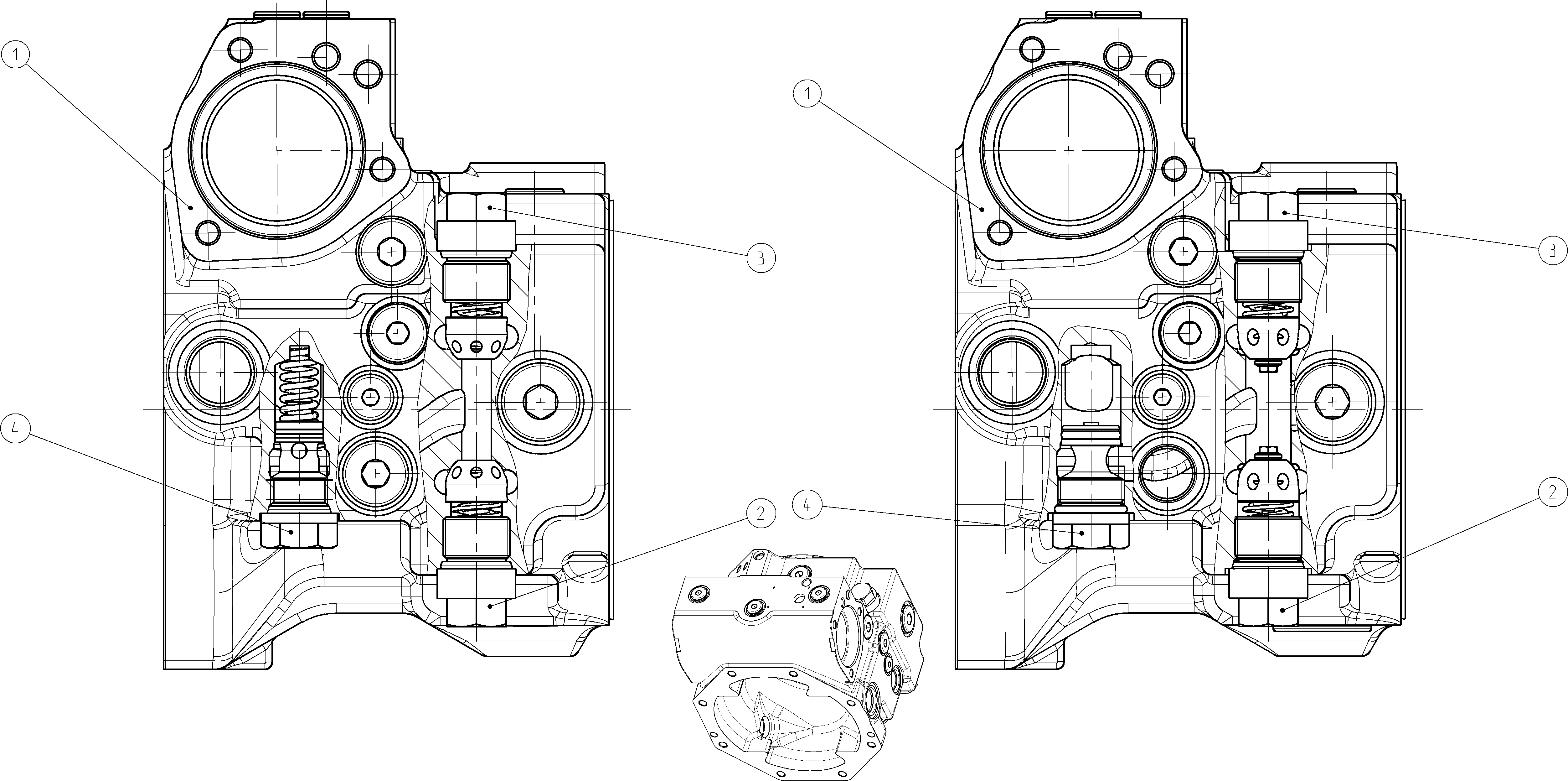 PUMP HOUSING — Zeichnung