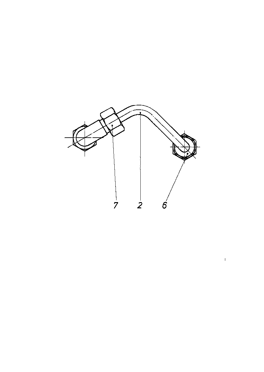 HYDRAULIC LINE — Zeichnung