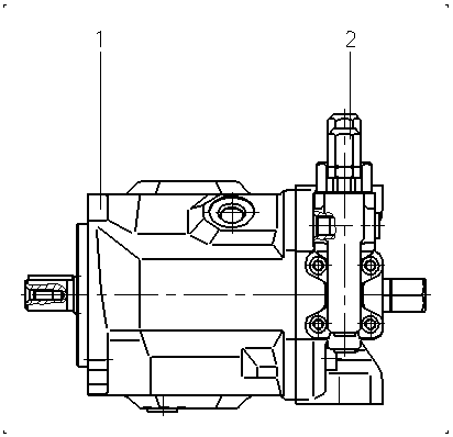 AA10VSO18DFR1/31R-PPC62N00 — Zeichnung
