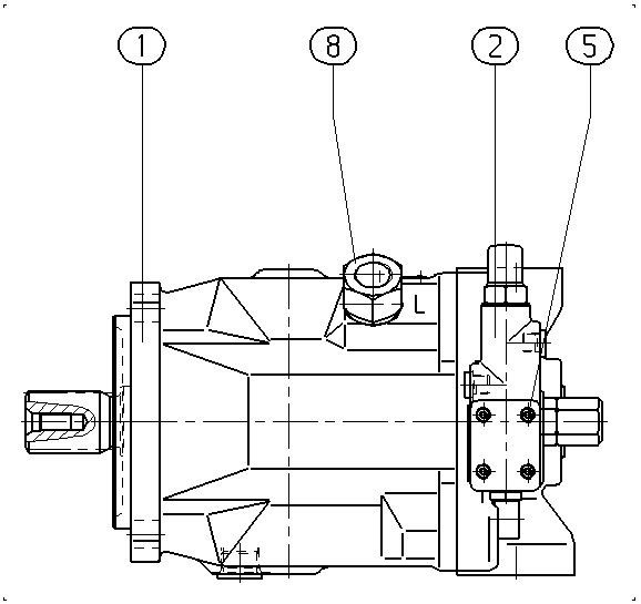 AA10VO140DR/31R-PSD12N00-SO97 — Zeichnung