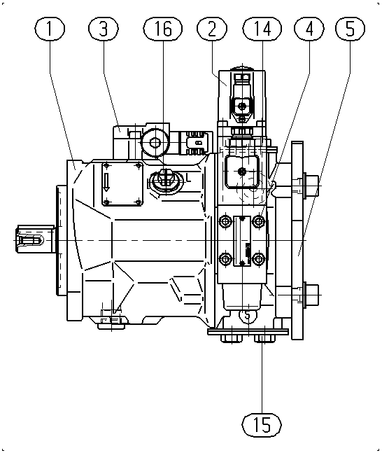 A A10VSO 71 DFEO/31R-PPA12KD3 — Zeichnung