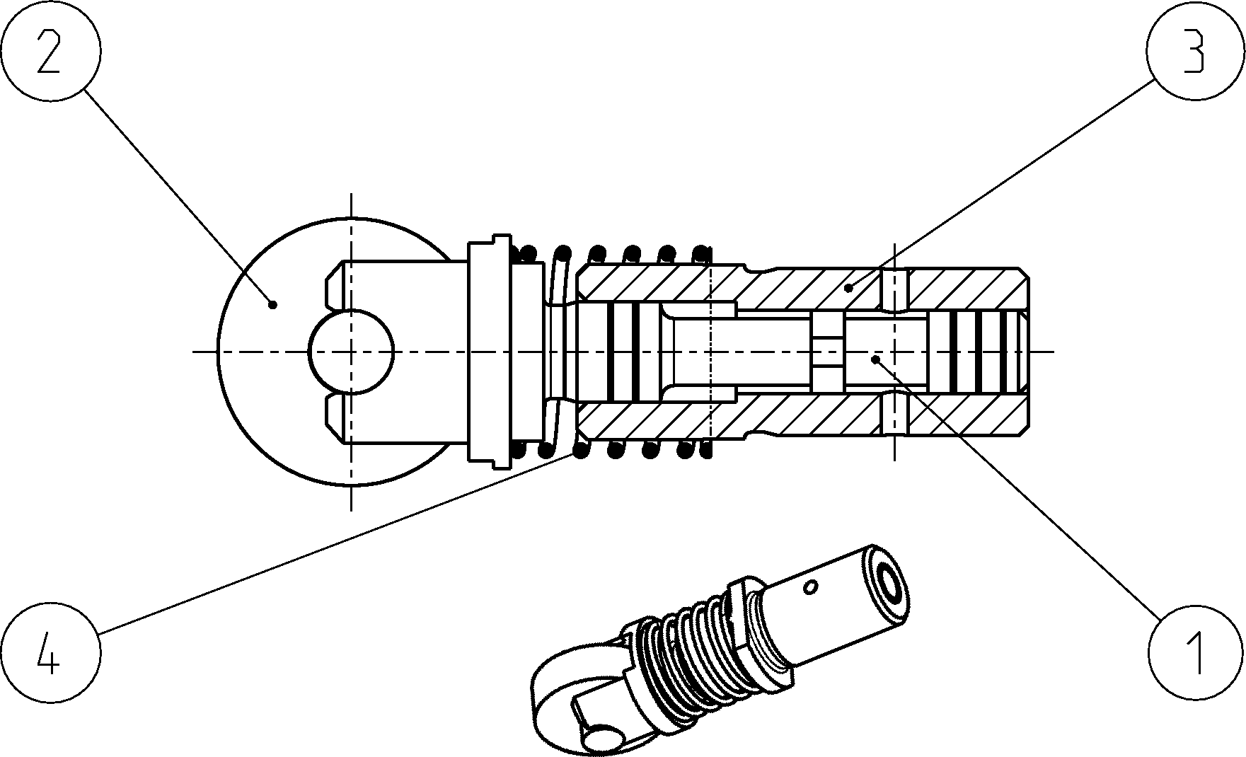 MEASURING PISTON — Zeichnung