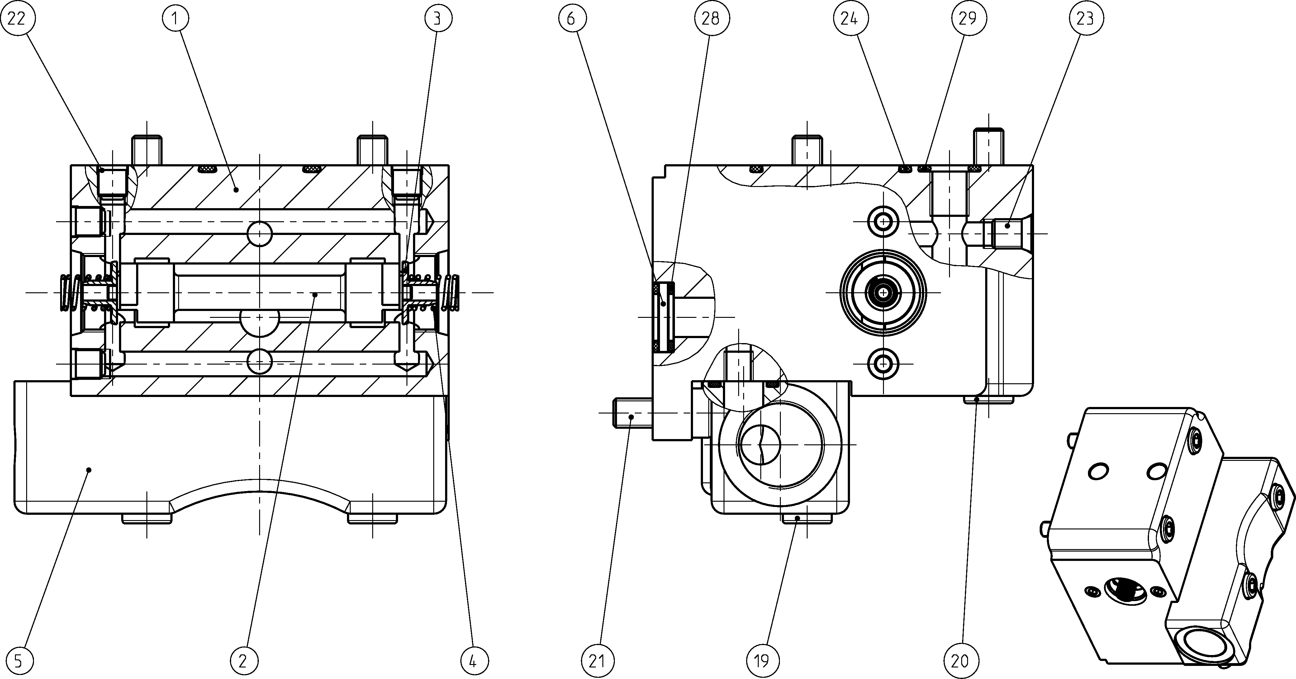 VALVE HOUSING — Zeichnung