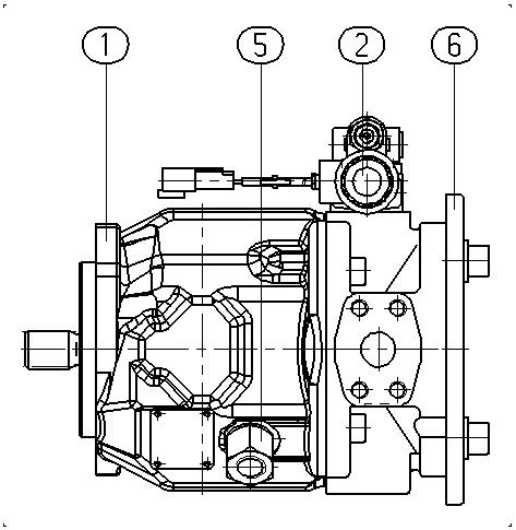 AA10VO28ED72/31L-VSC12K68T-SO200 — Zeichnung