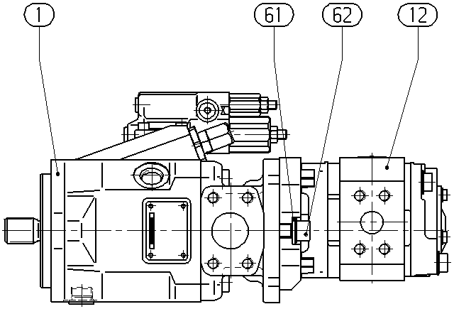 A A10V O 28 DRG /52R-VSC12H00 -SO 97 — Zeichnung